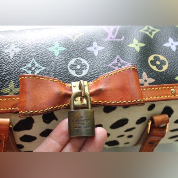 Louis Vuitton multi color Papillion bag - Picture 9 of 16